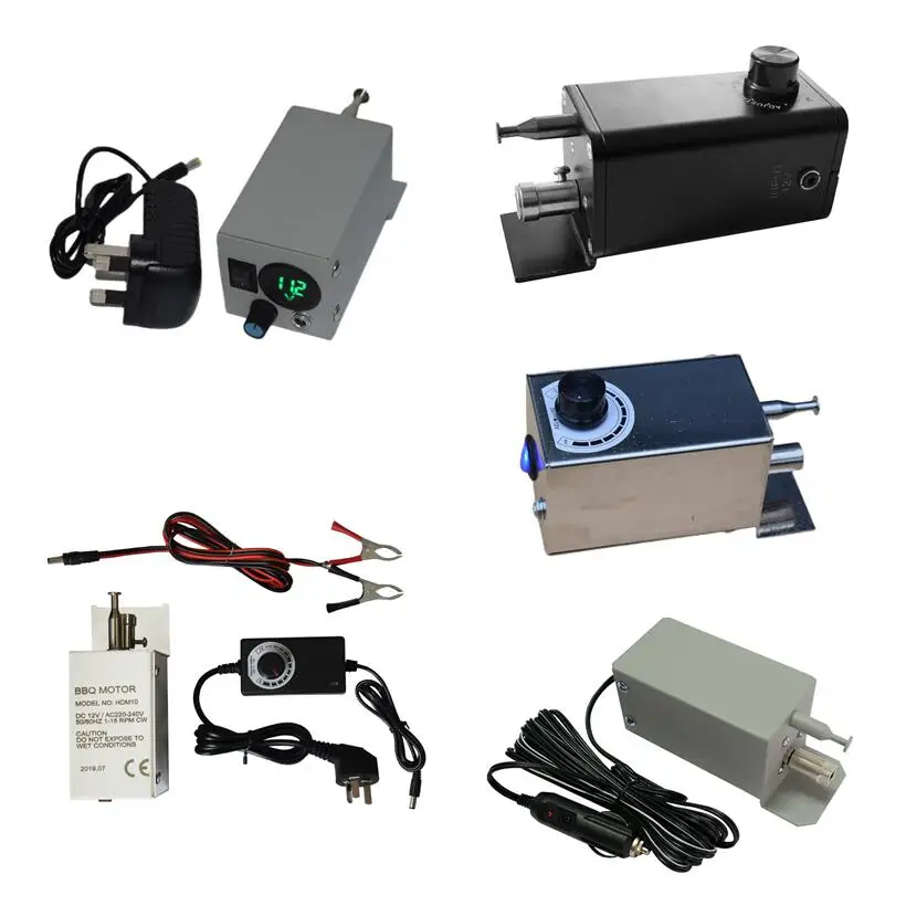 For Cyprus BBQ Soulva 240V/12v Wireless Rechargeable Variable Speed Battery Cordless BBQ Shop BBQ Motor