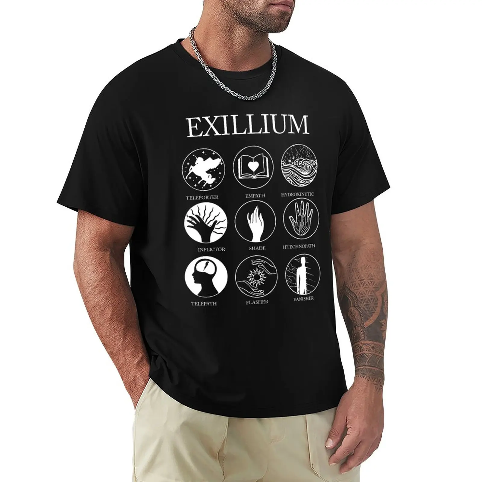 

Keeper Of The Lost Cities Exillium T-Shirt boys white t shirts anime clothes sweat shirt Men's long sleeve t shirts