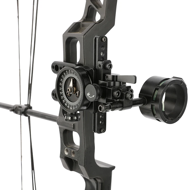 Shooting Accessories Hunting Compound Bow Single-pin Sight For Archery Competitive Exercises