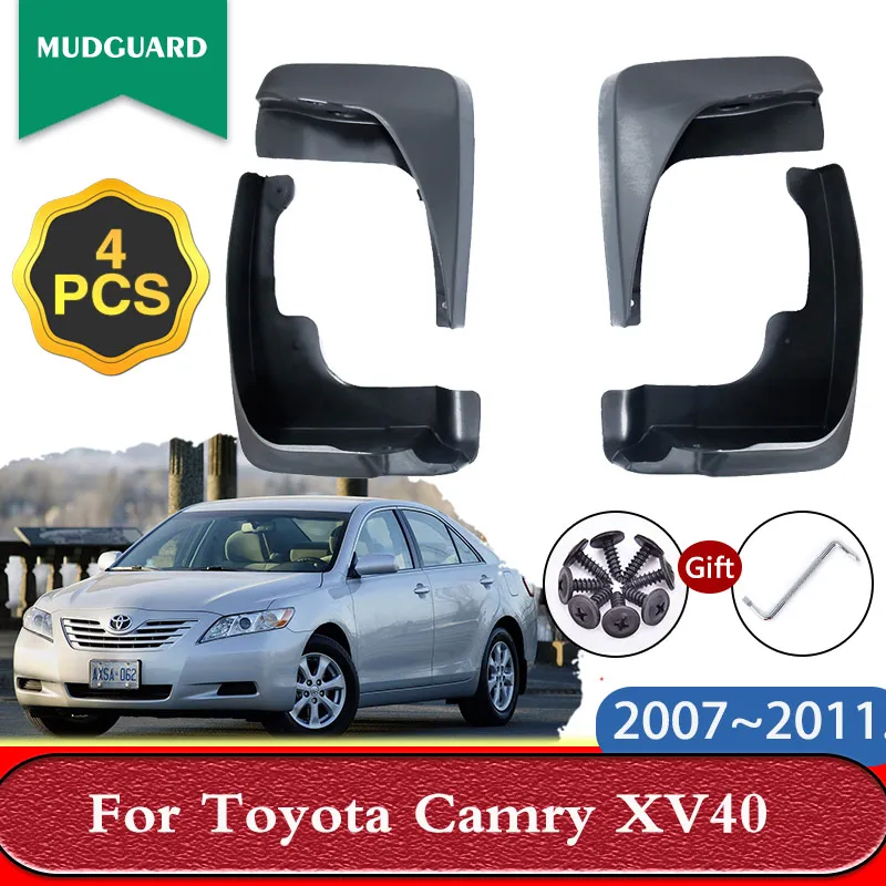 

for Toyota Camry Altis Aurion XV40 40 2007~2011 2008 Car Mudflaps Splash Guards Mud Flaps Fender Flares Mudguards Accessories