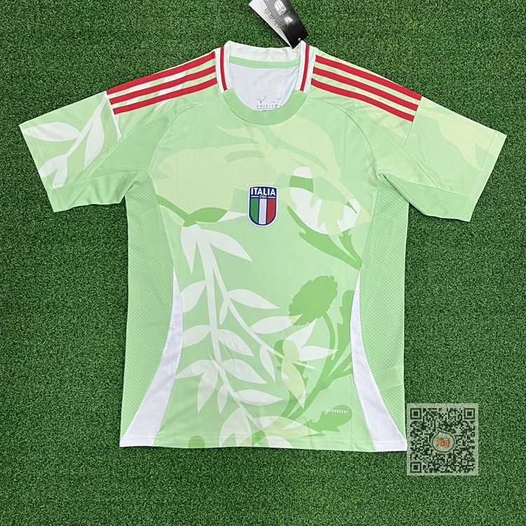 قميص منتخب كرة القدم النسائية لكأس 2025، زي خارجي للمنتخب الإيطالي، قميص كأس أوروبا بأكمام قصيرة، نسخة المشجعين قابلة للتخصيص #4