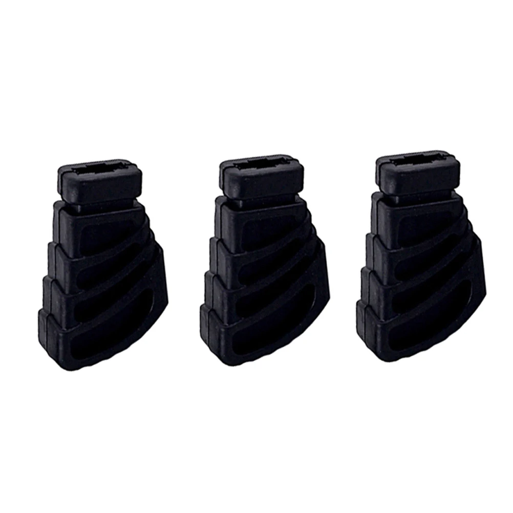 

3pcs Drum Rack Feet High Grade Material Stand Rubber Cymbal Accessories Percussion Parts Replacement Sturdy Durable