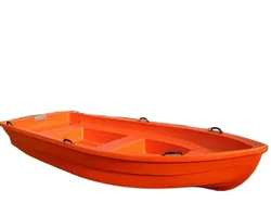 8 Persons Pe 400 Solid Lake Fishing Plastic Boat With Ce