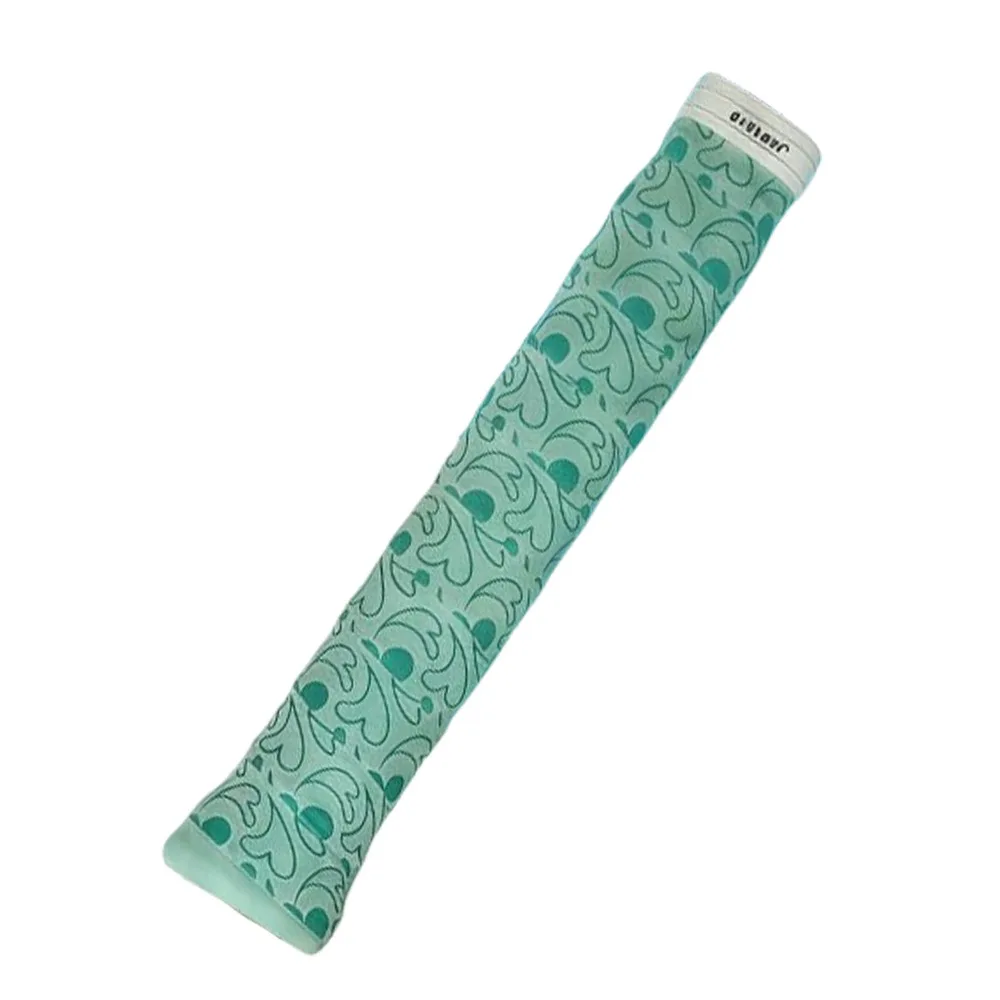 5pcs PU Badminton Handle Wrap Tape Sweat-absorbent Love Patterned Winding Strap Rubber Material Non-slip Anti Slip Handle
