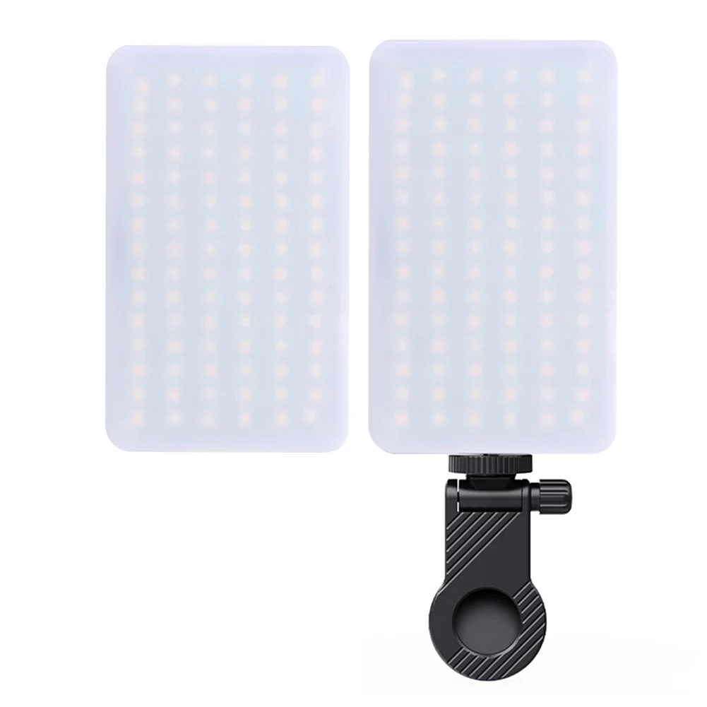 LED Camera Light Rechargeable RGB Video Light Handheld Fill Light Portable Light Panel for Photography Vlogging