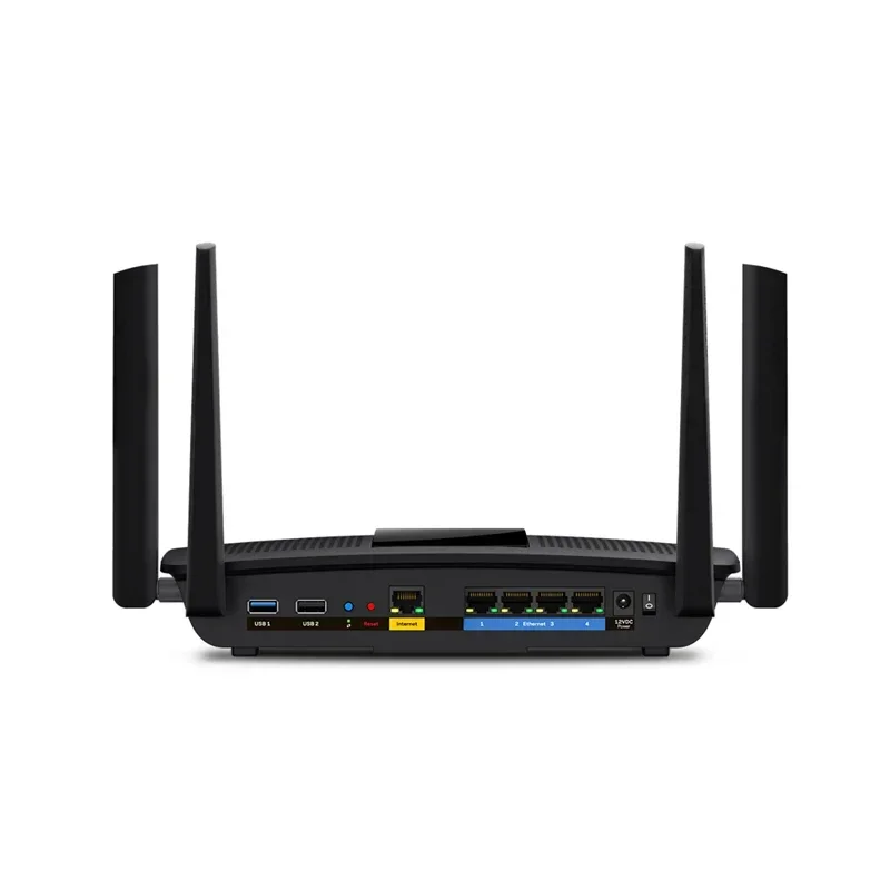 

LINKSYS EA8100 Wi-Fi Router AC2600 Max-Stream MU-MIMO Gigabit Smart, Dual-Band Up To 2.6 Gbps WiFi Speeds, 15+ Devices