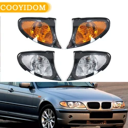 Car LED Turn Light Corner Marker Parking Light Lamp Trim For BMW 3 series E46 4-door 318i 320i 325i 330i 2002 2003 2004-2005