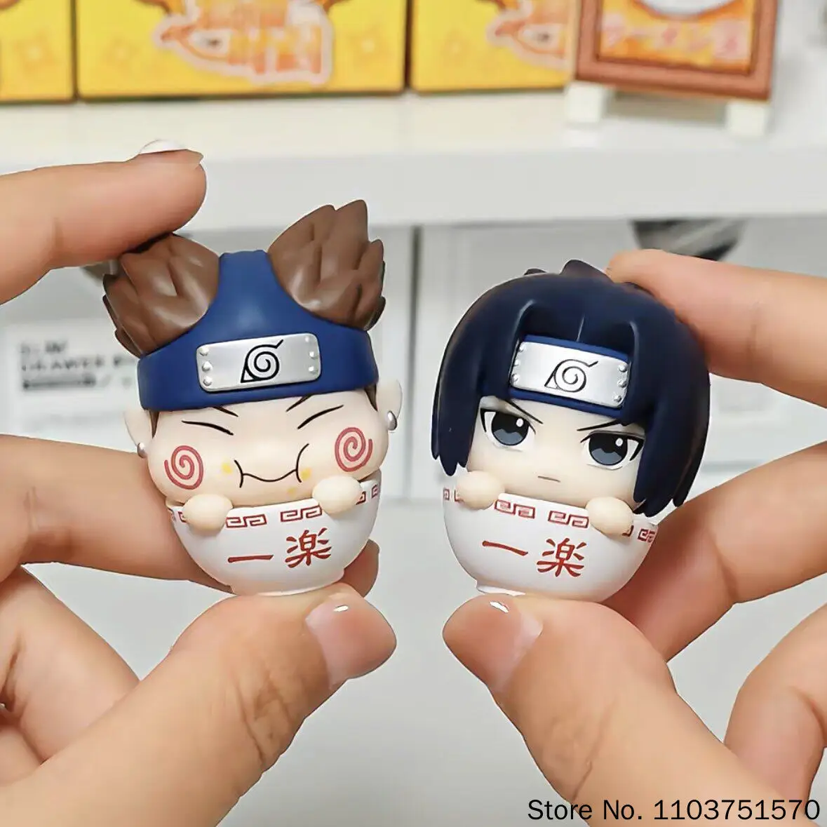 Hot Genuine Naruto Ramen Time Series Blind Box Anime Mini Figure Mystery Box Collectible Ornament Gift For Anime Fans - view 3