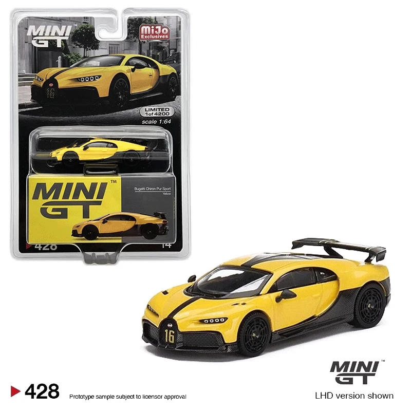 MINIGT US Version Car Culture 1:64 Series Diecast Alloy Car Model TRD 3000GT Super Child Christmas Gift Ornaments Collectibles