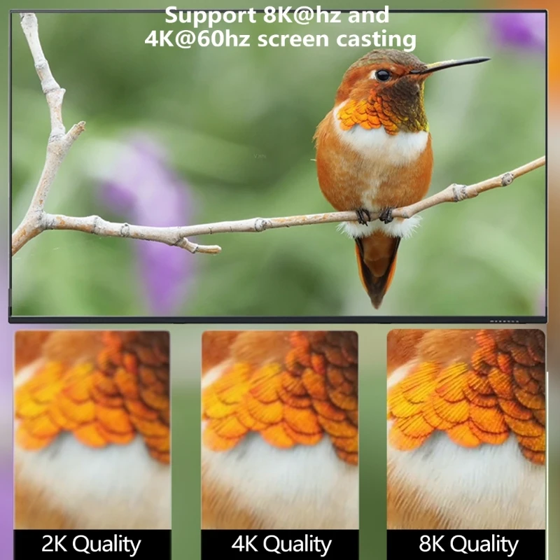 Adaptadores USB TypeC 40Gbps PD240W Conectores carregamento rápido para tablets telefones