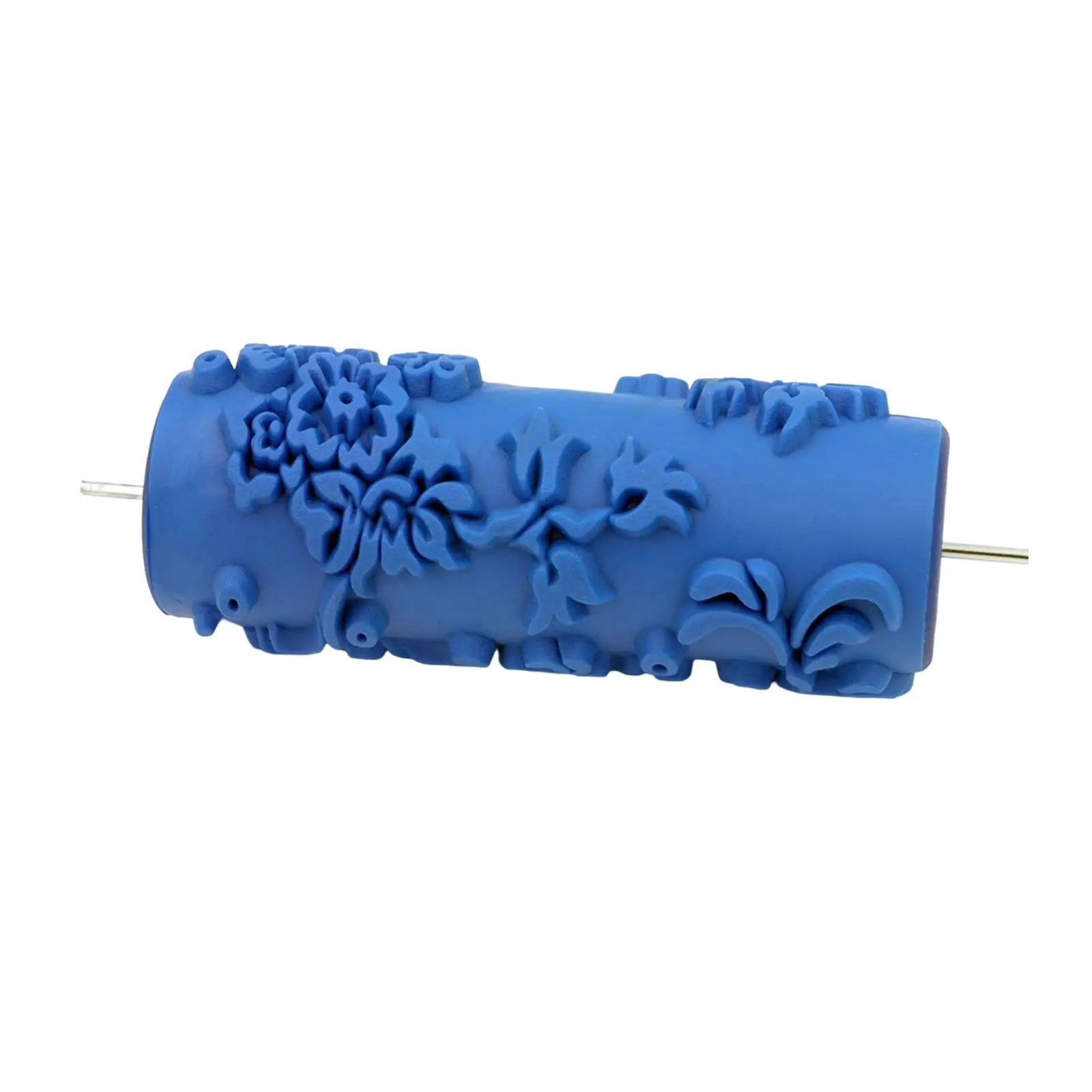 

DIY Patterned Paint Roller Painting Tool Reusable Portable Decorative Household Rubber Roller for Doors Cabinets
