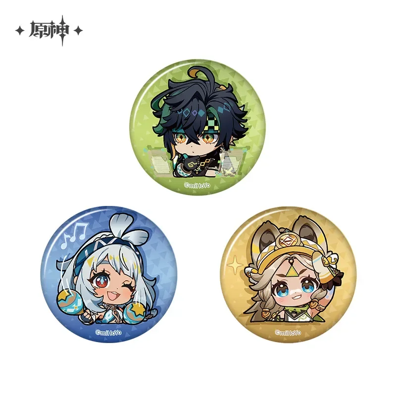 Presale Sunsyea Genshin Impact Official Merch miHoYo Original Natlan Theme Series Q Version Badge Kinich Mualani Kachina