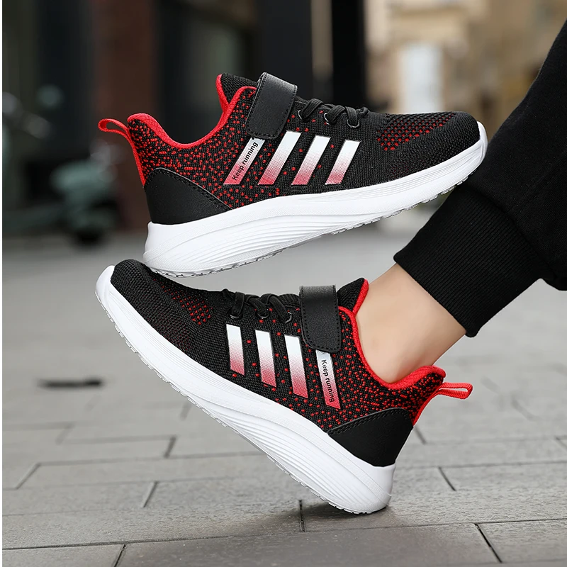 Casual Sneakers For Boys Girls 6 to 12 years old Summer Mesh Breathable Tennis fashion running shoes Kids School Sports Shoes