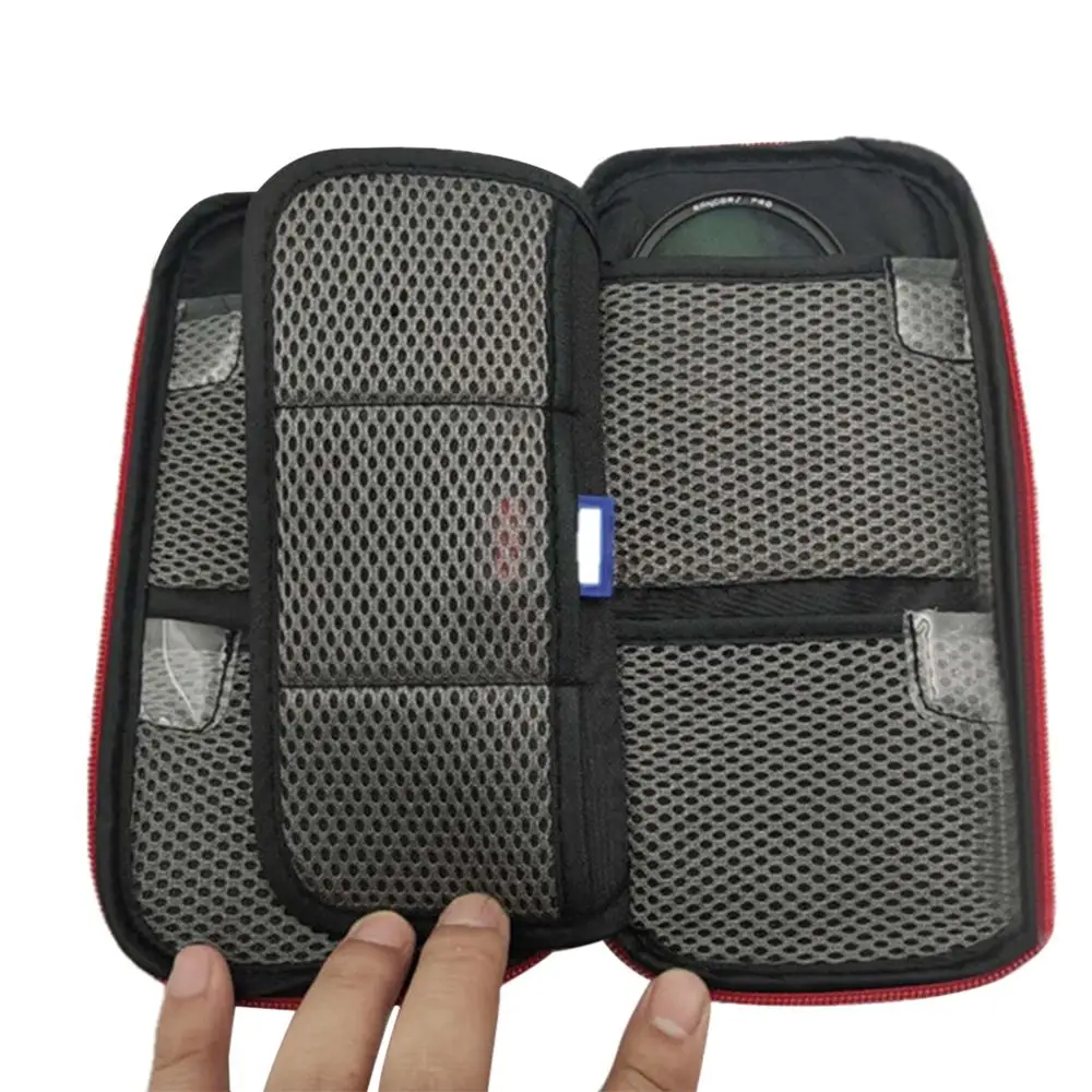 Portable Folding Multifunctional Waterproof Lens Filter Bag Thickened Filter Sleeve Finishing Bag Filter Storage Pouch