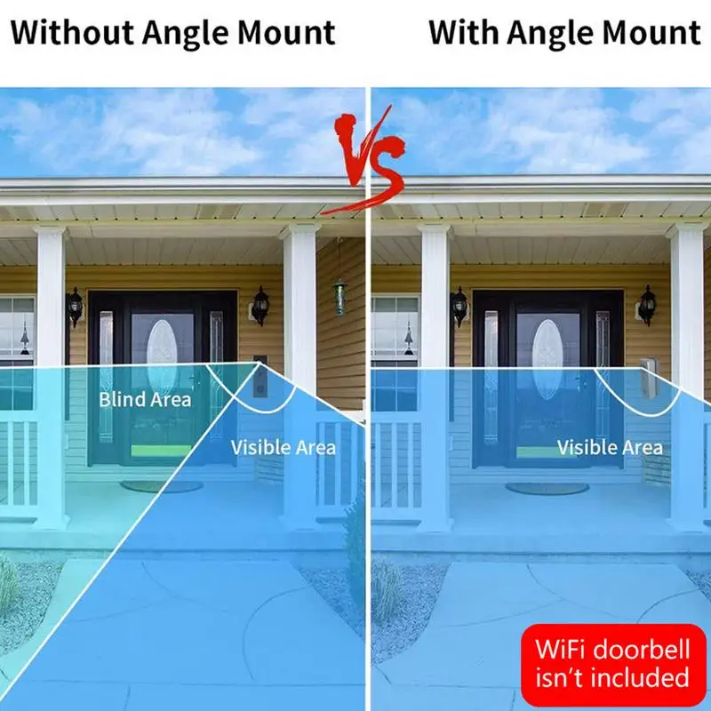 Anti-Theft Video Doorbell Mount แหวนผู้ถือออดวิดีโอ Doorbell Bracket กล้อง Doorbell Mount แหวน Doorbell Mount Doorbell