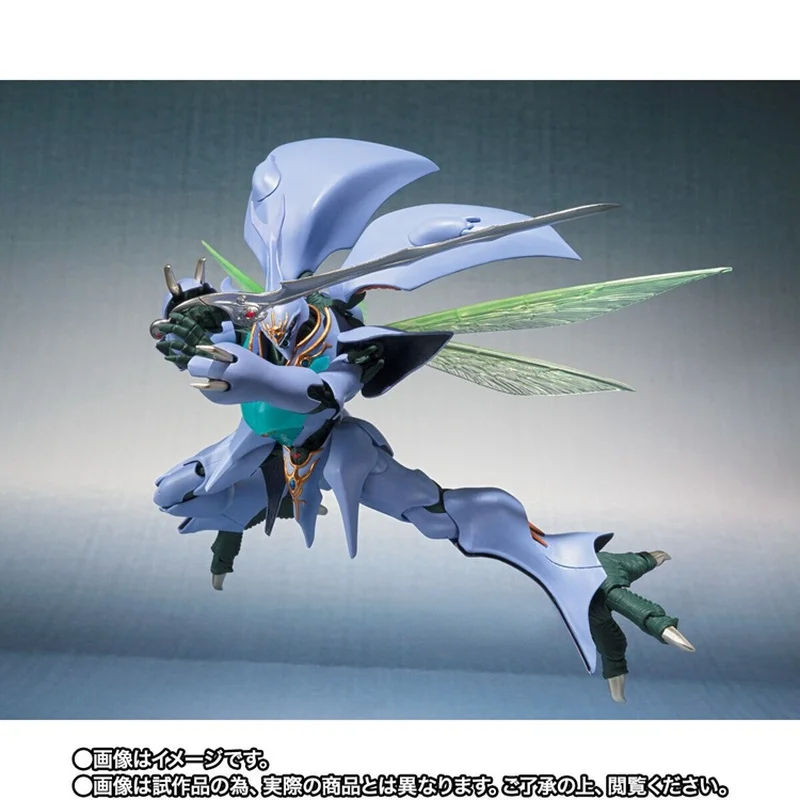 Bandai Genuine Aura Battler Dunbine The Robot Spirits Aura Fhantasm Model Anime Action Figure Toys Gift NEW For Children