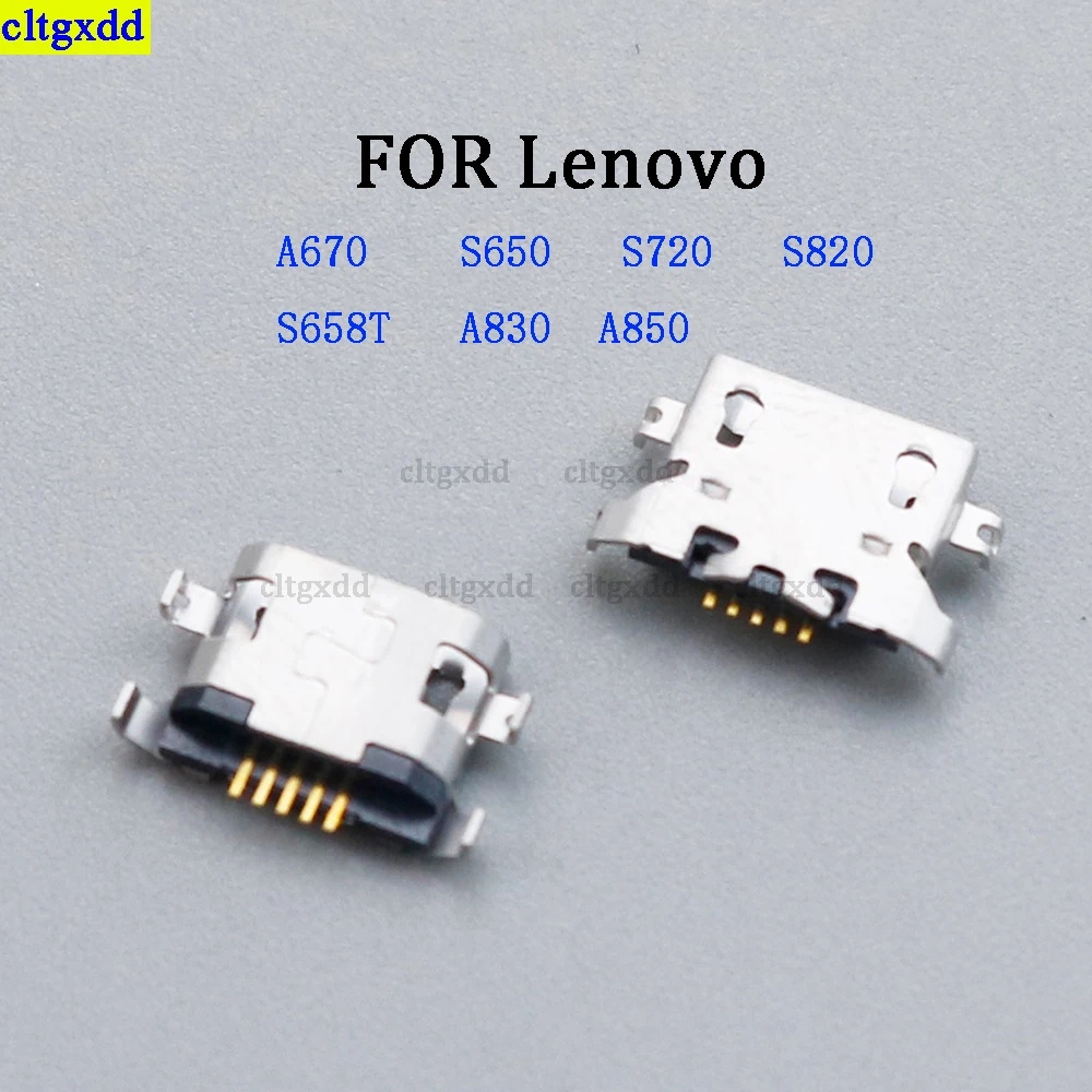 cltgxdd 5-10 pieces FOR Lenovo A850 A830 A820 A800 S650 S658T S720 S820 S880 USB charging port base plug charger connector