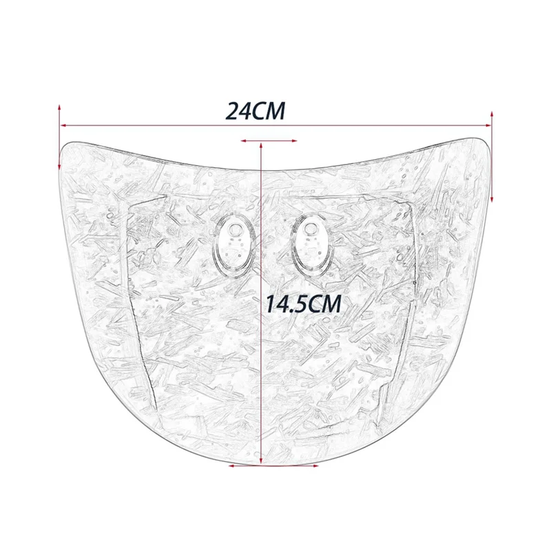 

Motorcycle Rear Tail Wing Cover Decoration Guard Rear Tail Wing Fairing For Sprint Primavera 150 2013-2023