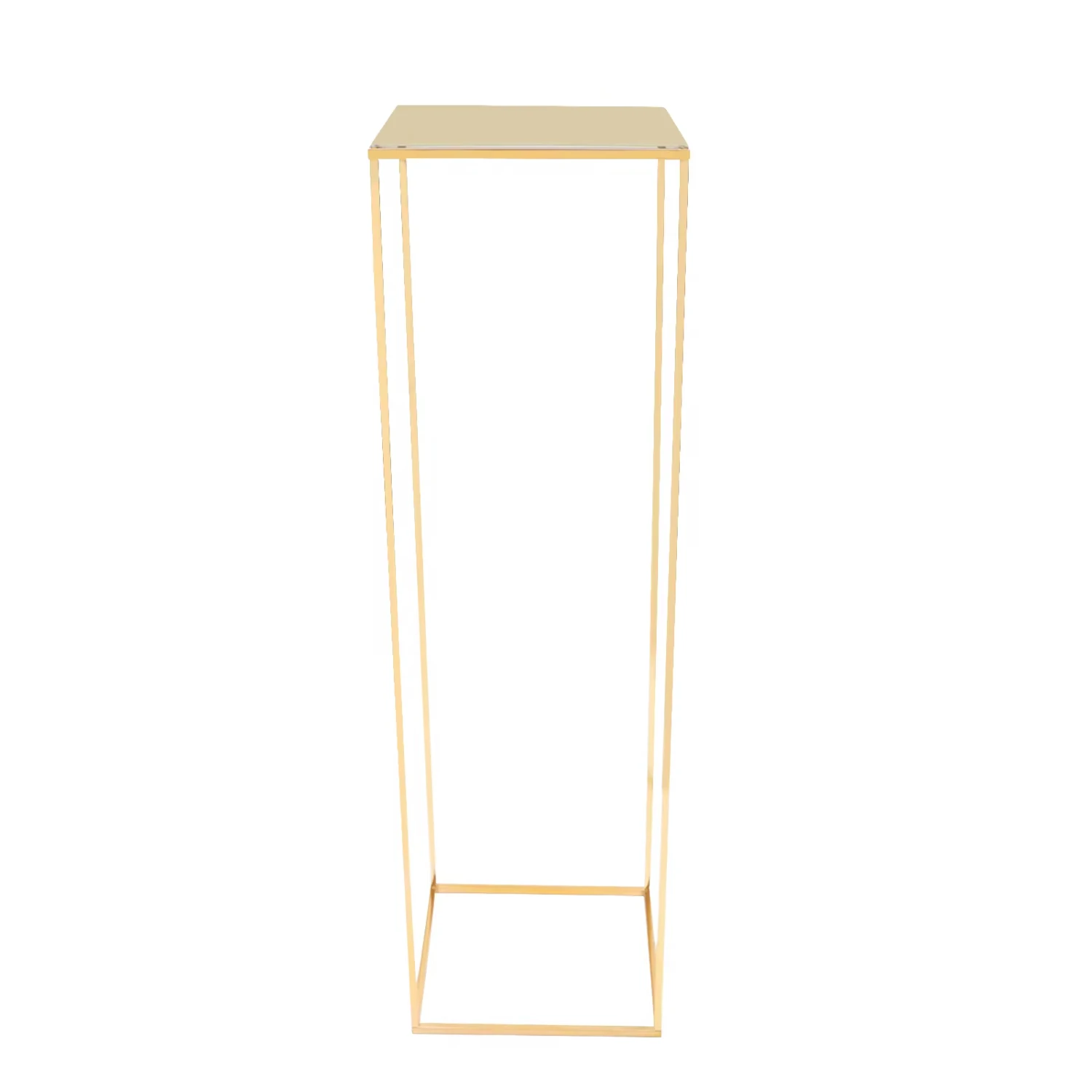 

New Glamorous Gold Metal Flower Stand - Versatile Weddings, Parties, and