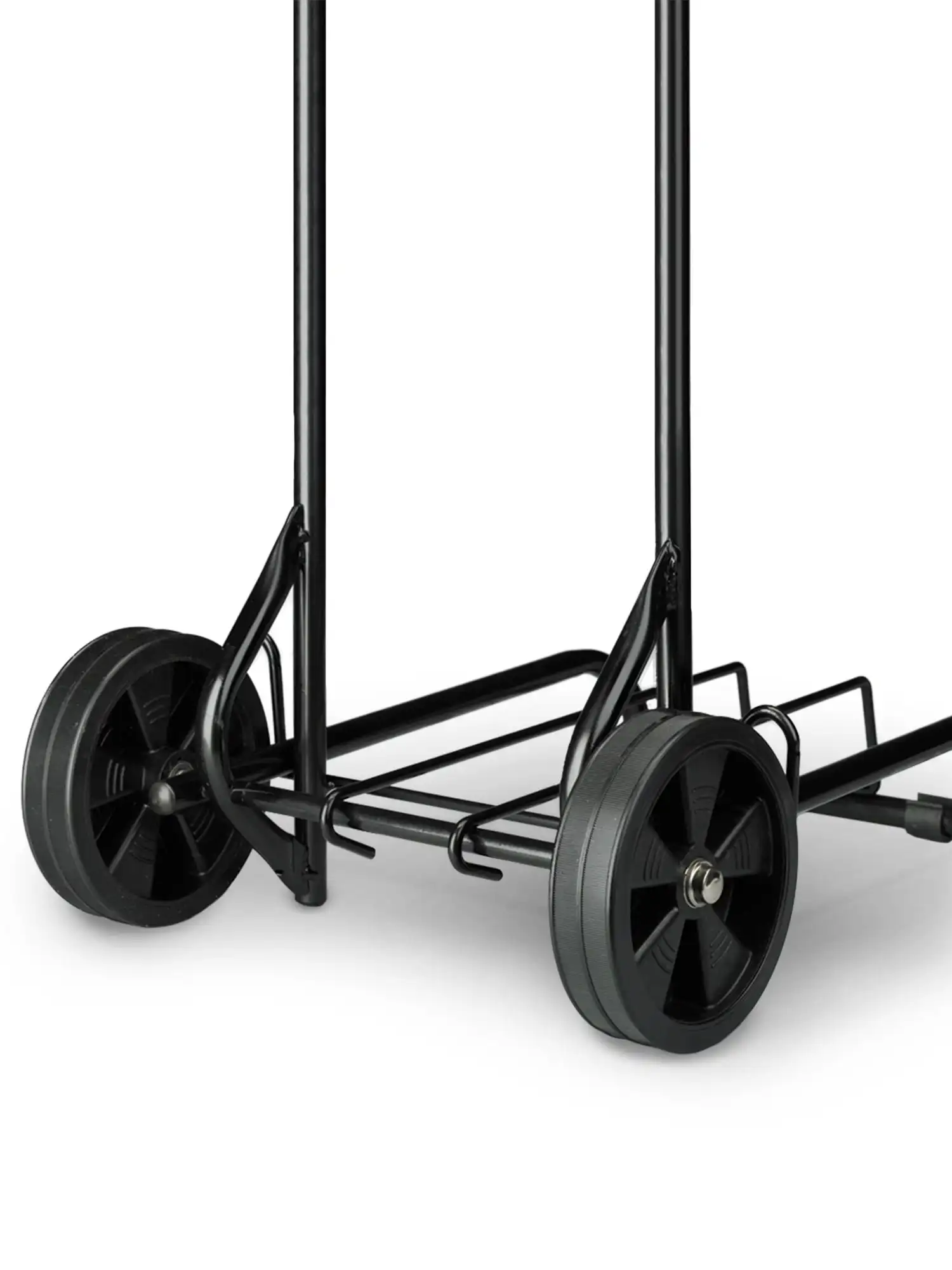 Protege-carrito de equipaje plegable, negro, plataforma de 39 "x 13" (15 "), vacío de 3 libras, capacidad de 75 libras