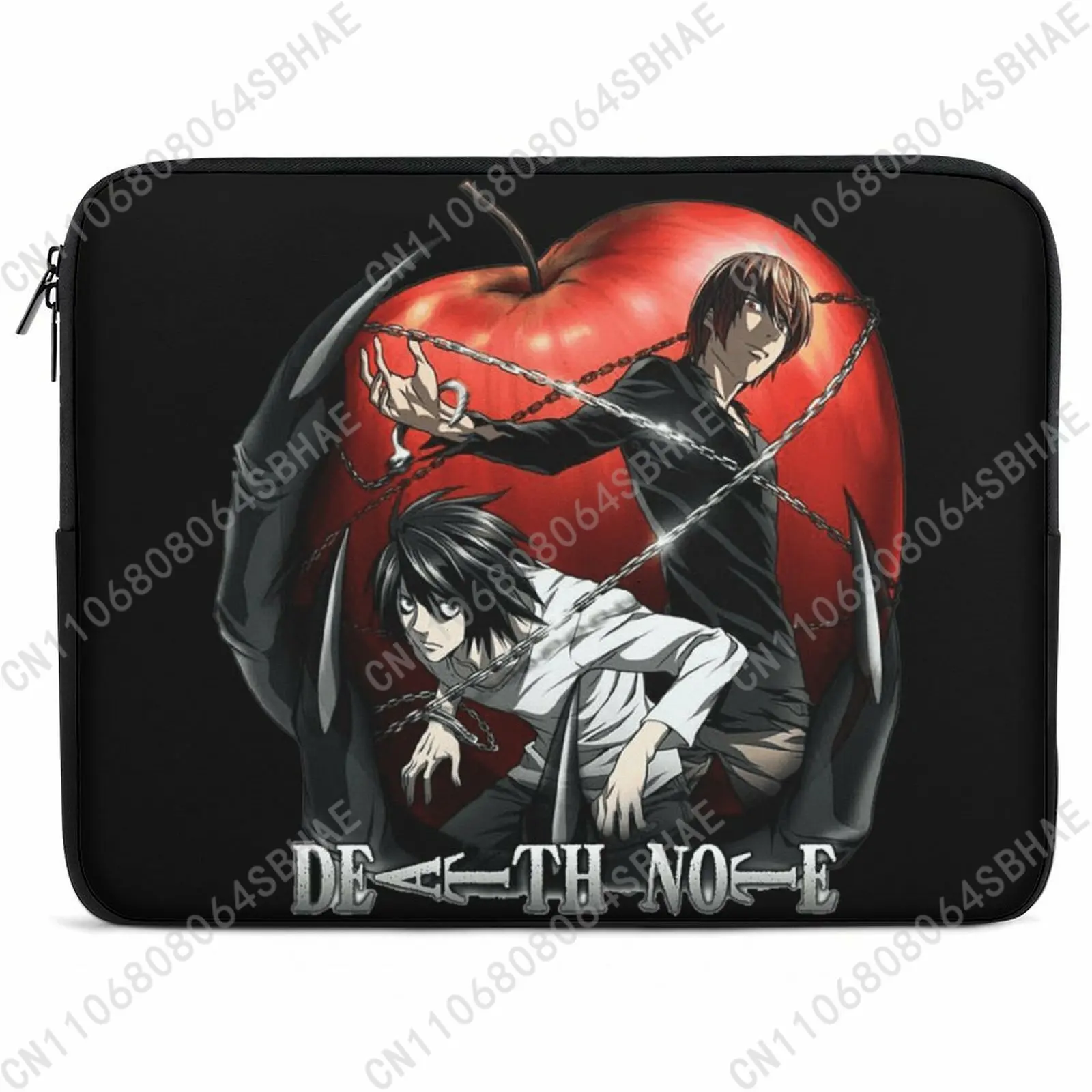

Death Note No Handle Laptop Case Suitable Multiinch Inch Slim Personalized Pattern Neoprene Bag School Students
