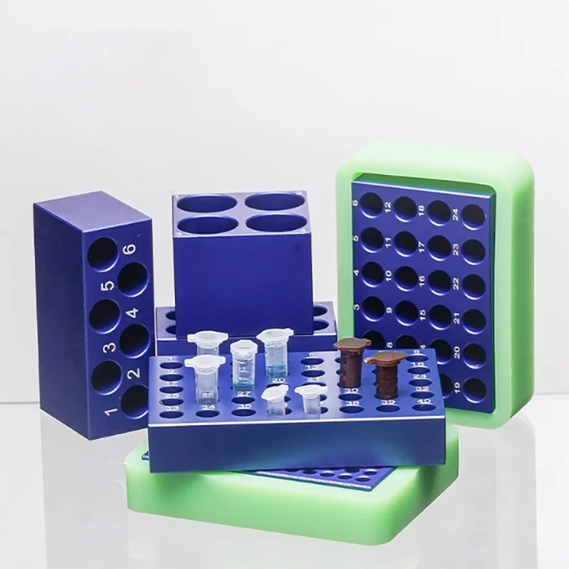 

Aluminum ice box PCR refrigeration module low temperature metal centrifugal tube rack constant temperature disk