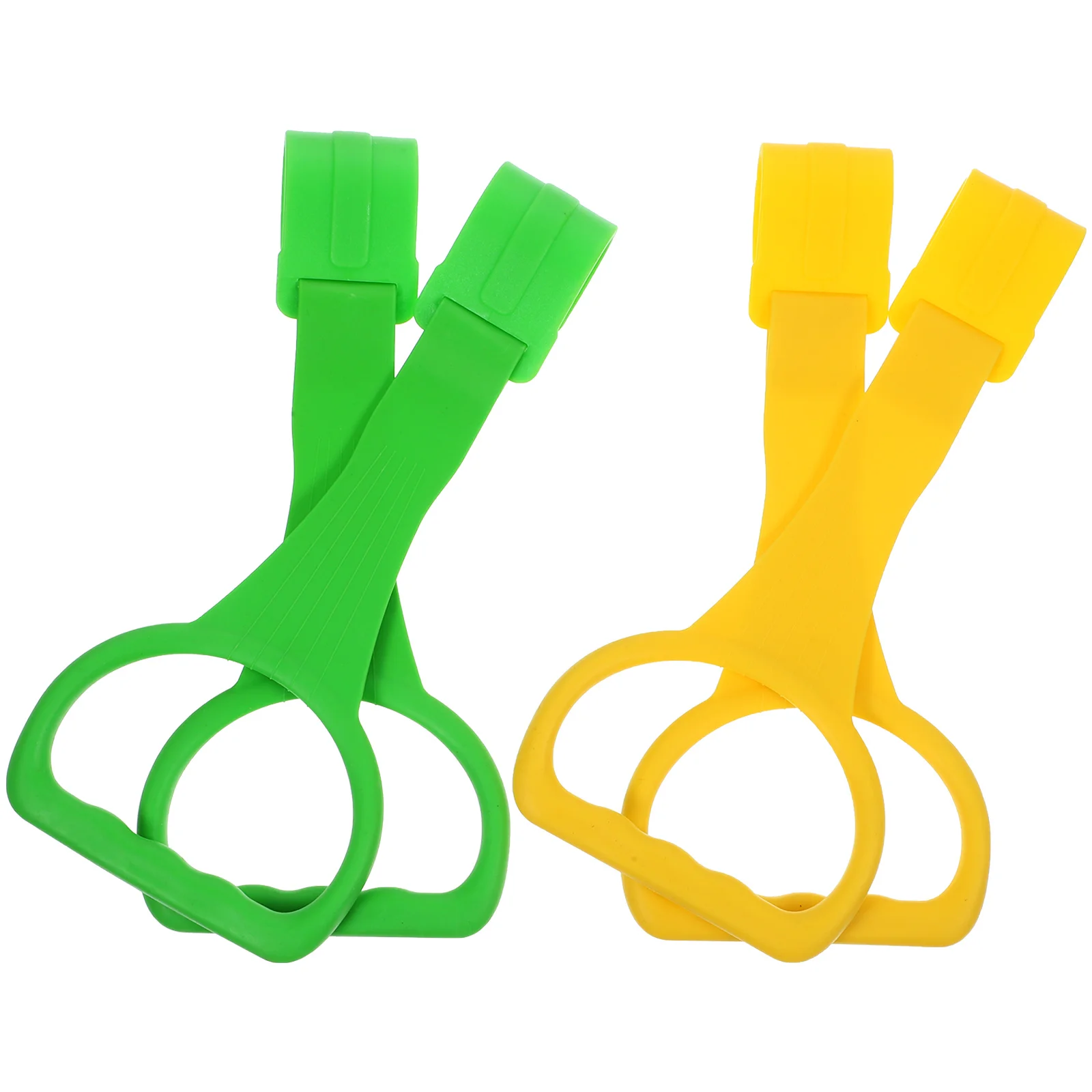 

4pcs Baby Standing Pull Ring Nursery Crib Rings Crawling Practice Tool Plastic Hand Walking Aids Stand Up Toys Safe Durable