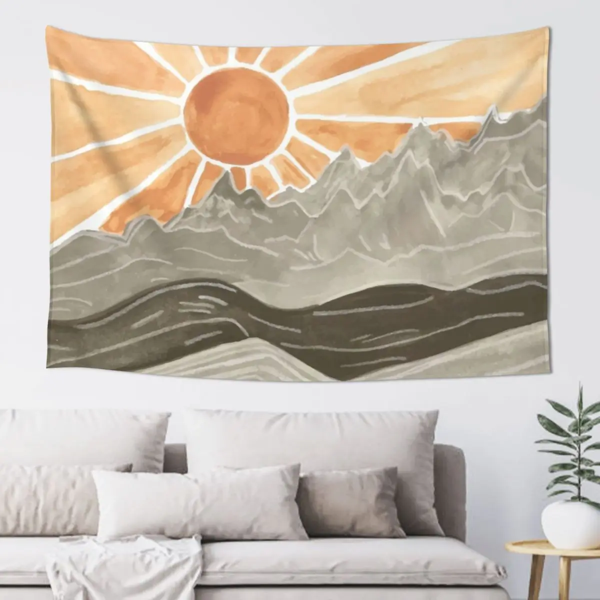 

Sunburst Tapestry Japanese Room Decor House Decorations Room Design Tapestry