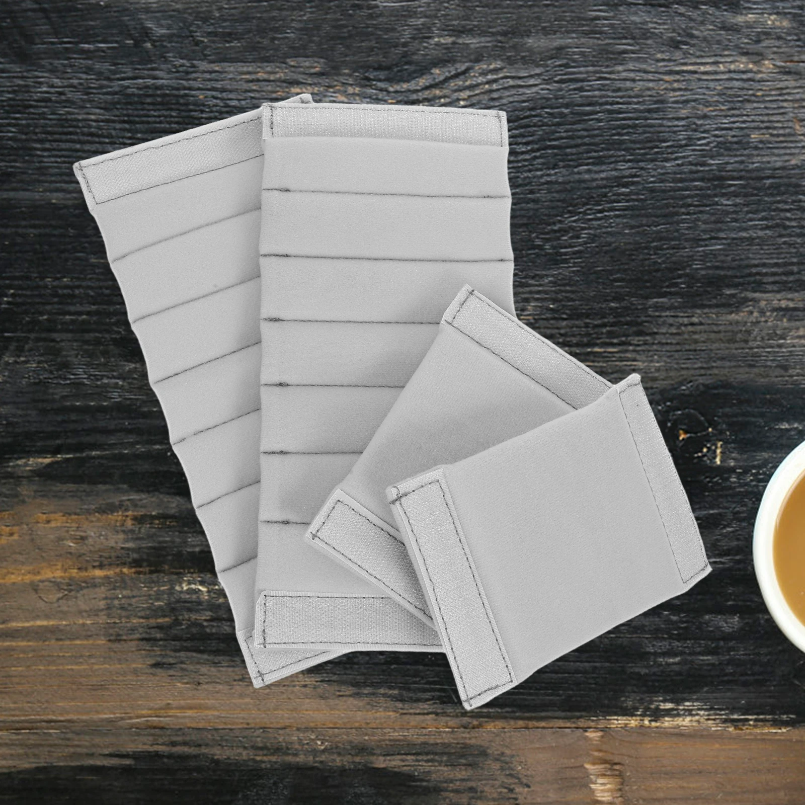 

4Pcs Camera Gear Protector Padded Inserts Shockproof Antivibration Dividers for Backpacks and Cases Outdoor Use