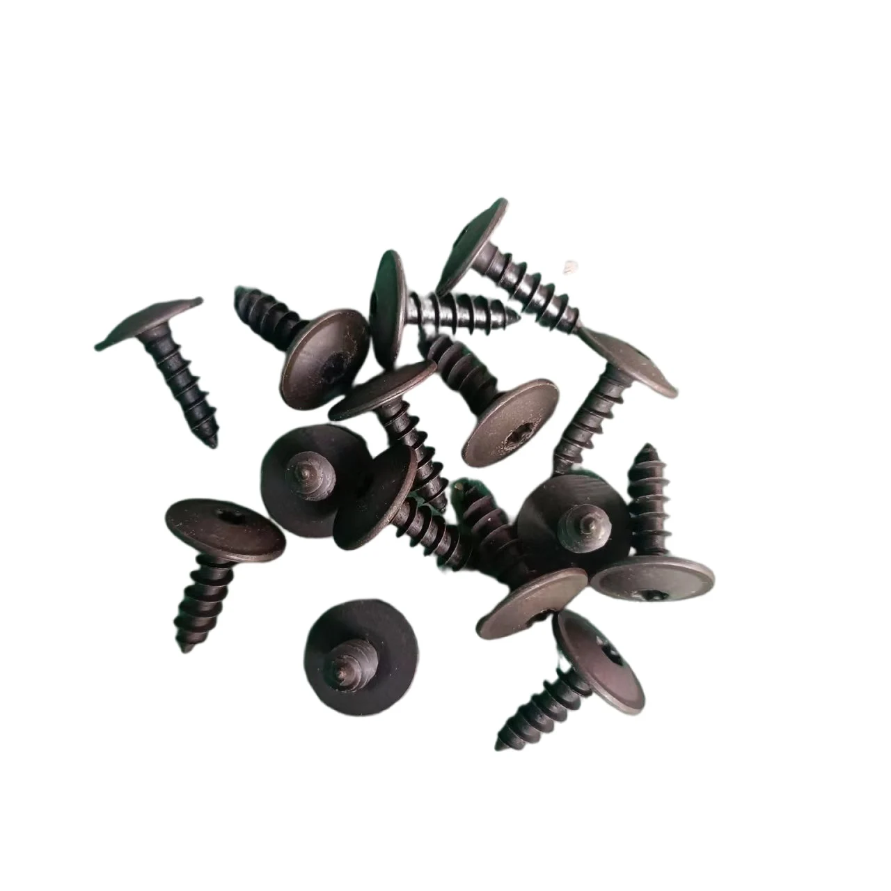 10pcs Torx Screws Car Bumper Engine Shield Cover Tray Clips Retainer Push-in Type Rivet Fastener Fits 4.8mm Diameter Holes