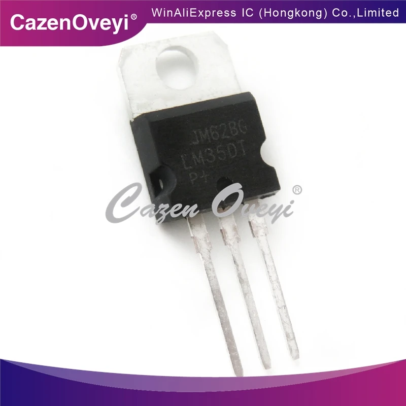 2pcs/lot LM35DT LM35D LM35 TO-220 In Stock