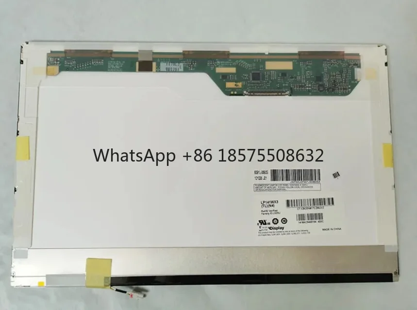 lcd matrix LP141WX1 LTN141W1-L04  LTN141W1-L01 LTN141W1-L03  LTN141W3-L01 LTN141AT02 B141EW04 /01  laptop lcd screen CCFL
