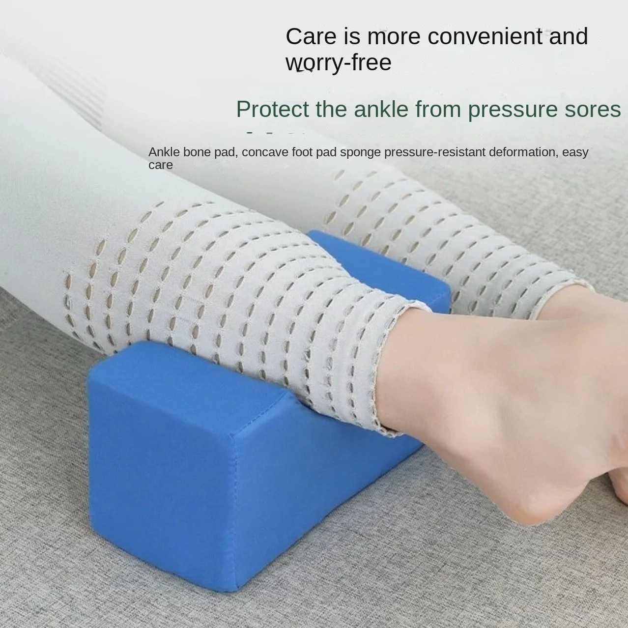 Medical Ankle Heel Cushion Anti-Bedsore Hand Foot Rings Pressure Sore Relief Support Pad Bedridden Elderly PatientRehabilitation