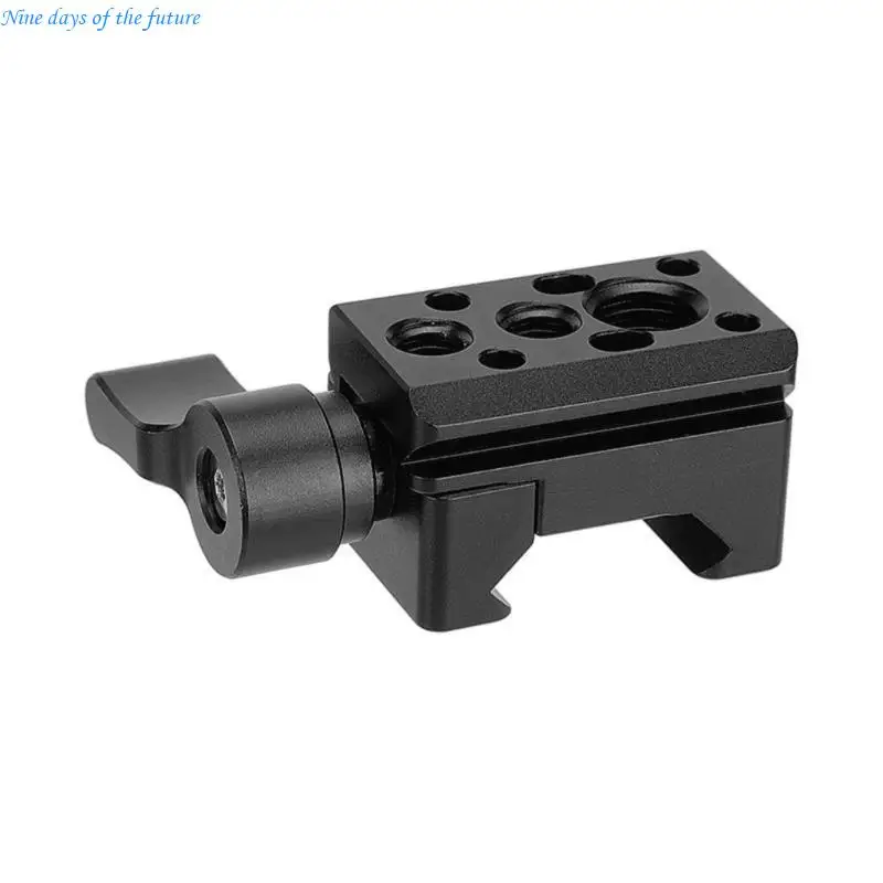 Aluminum Alloy Quick Lock Tube Clamp Standard Mount Adapter for Easy Accessory Integration in Photography Setsup E65A