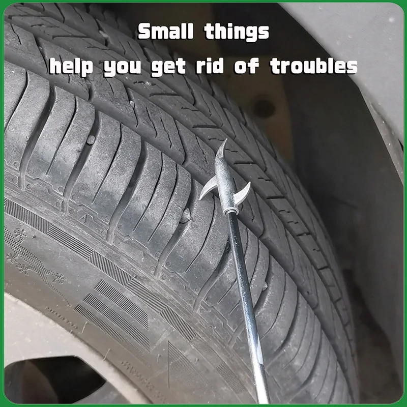 

Крючок для удаления камней в автомобильных шинах, инструменты для очистки канавок в шинах, антишумовая съемная отвертка для предотвращения проколов для внедорожников, грузовиков, мотоциклов