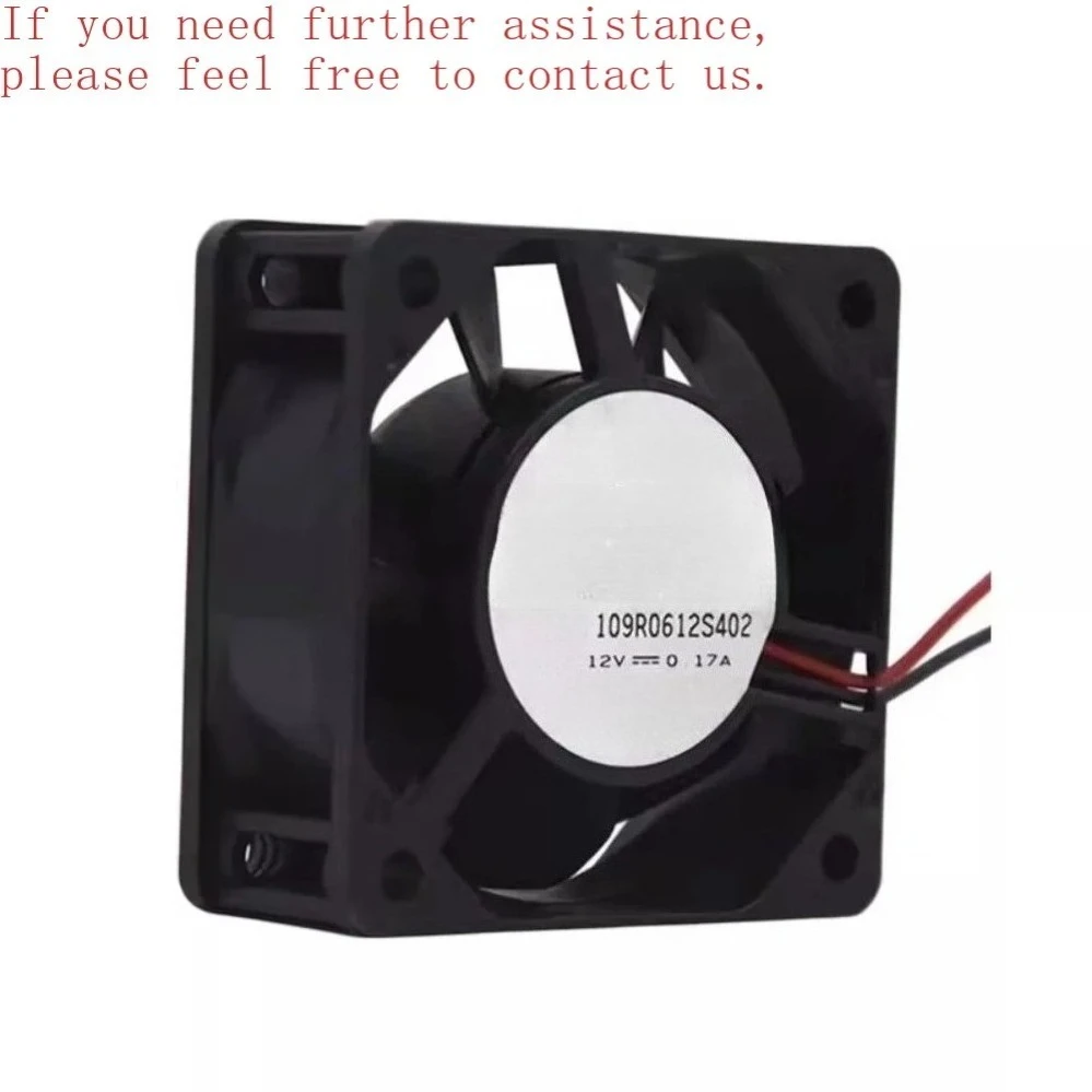 

6025 6CM Power Cooling Fan 109R0612S402 12V 0.17A Laser Engraver Fan For Sanyo（002）