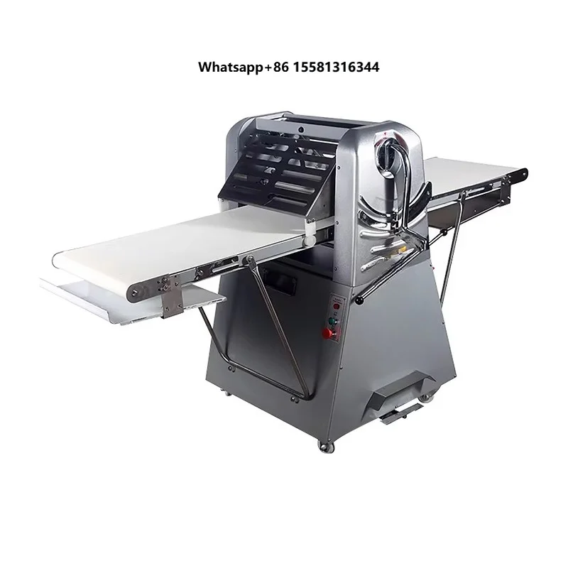 Bakery Equipment Bread Pizza Dough Roller Pastry Rolling Machine Croissant Pizza Stand Reversible Dough Sheeter