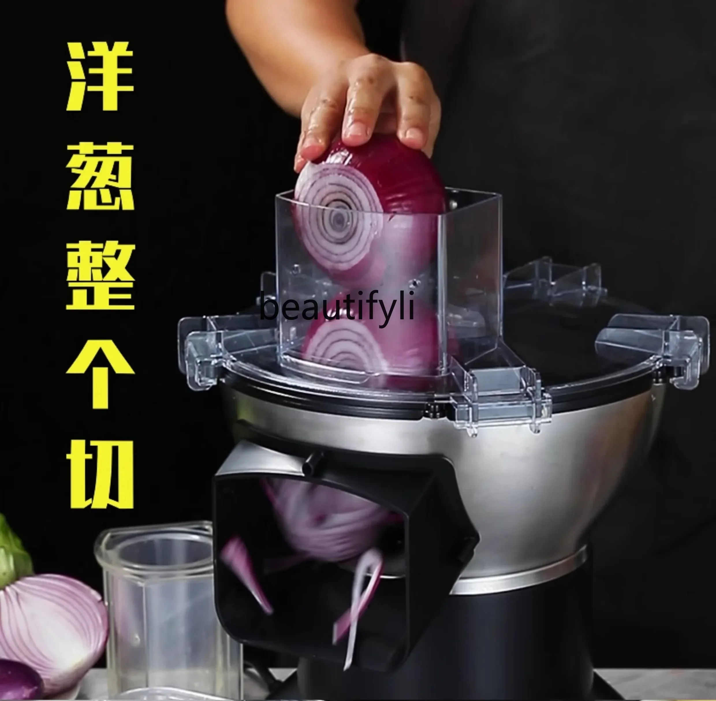 YA38 Commercial electric multi-functional small vegetables, radish slice shredding machine, artifact fully automatic