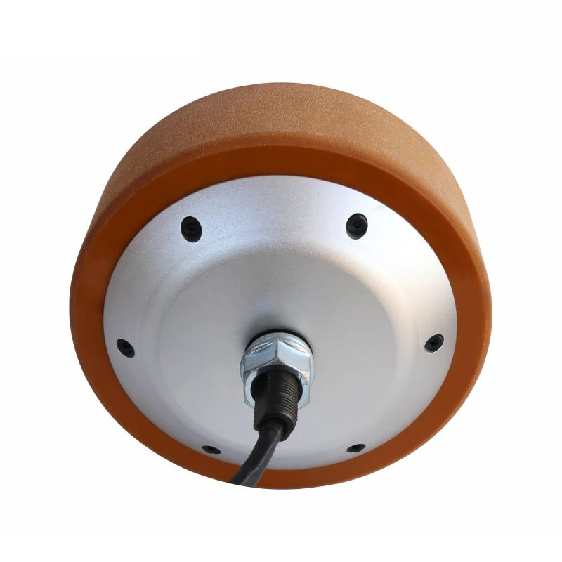 ZLTECH 허브 휠 모터 6.5인치 48V 500W 260RPM 200kg 하중 IP65 내장형 4096선 엔코더 농업용 로봇용 BLDC 모터