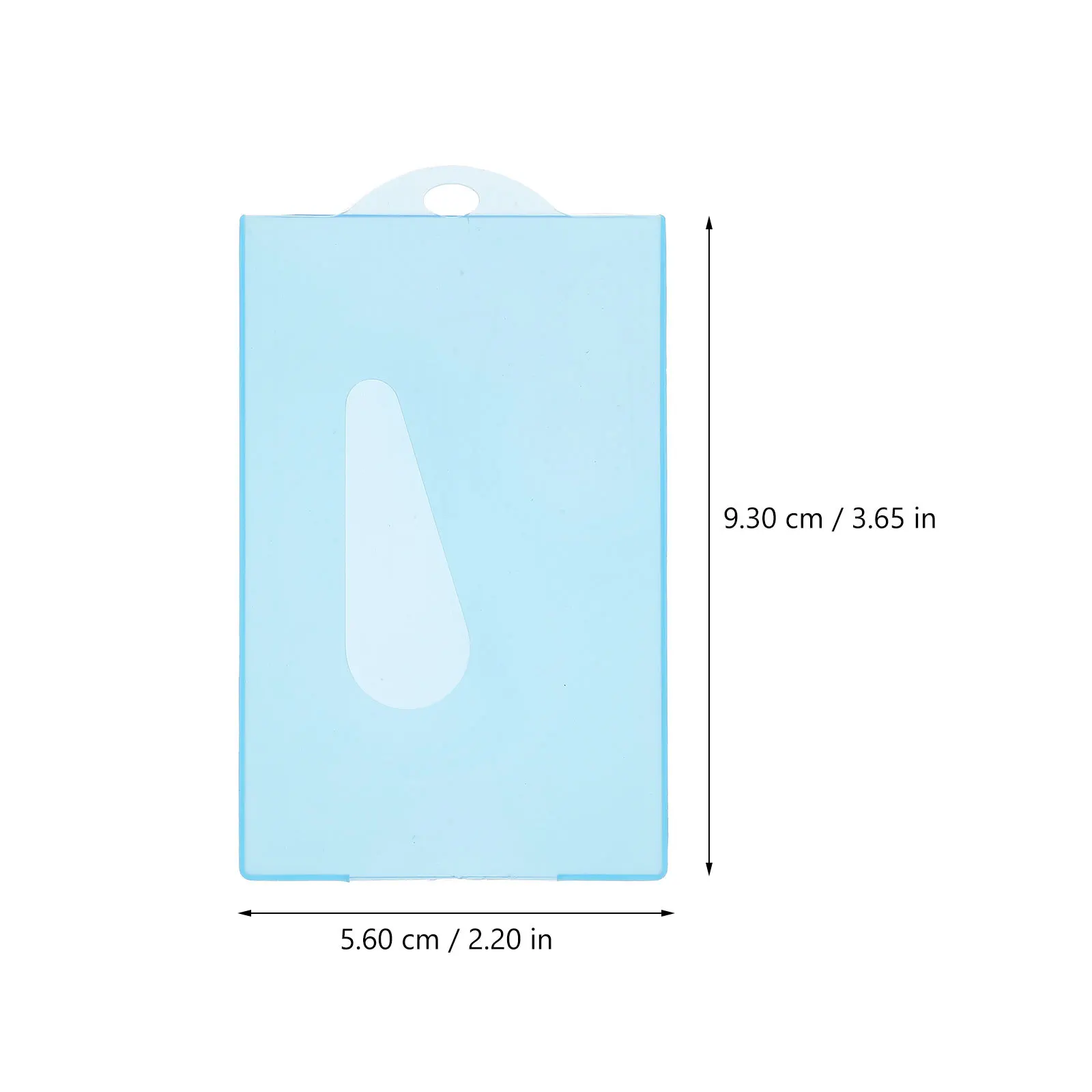 30 個キャンディーカラー透明カードプロテクターポータブルカードスリーブ名札ホルダーゲームビジネストレーディングカードカバー