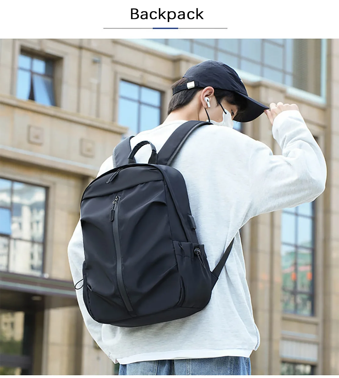 

Lightweight Waterproof Backpack for Women Men New Business And Leisure Computer Bag Large Capacity Travel Backpack