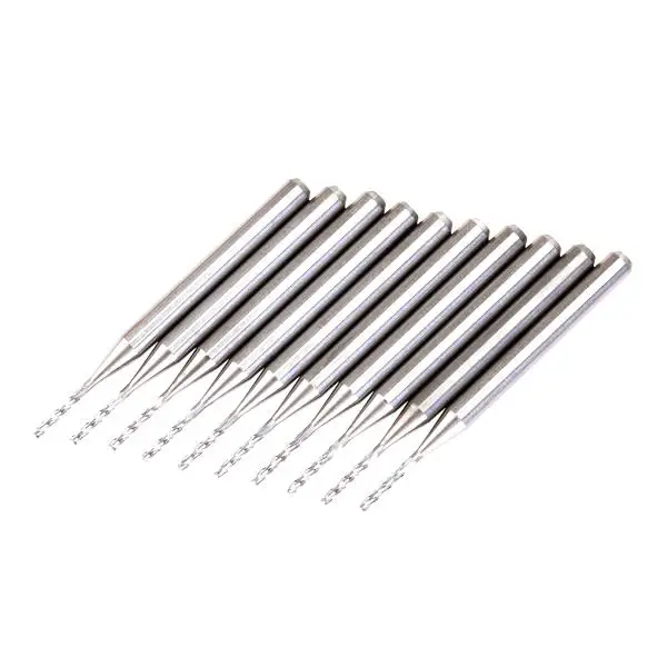 10pcs Carbide PCB End Mill Endmill 1.0mm