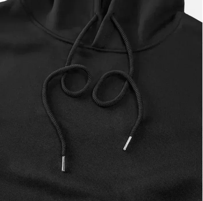 2026 Herbst und Winter Neue Herren- und Damen-Freizeitmode, Locker Sitzender Hip-Hop-Paar-Look, Loses T-Shirt mit Kapuze – Detail 9