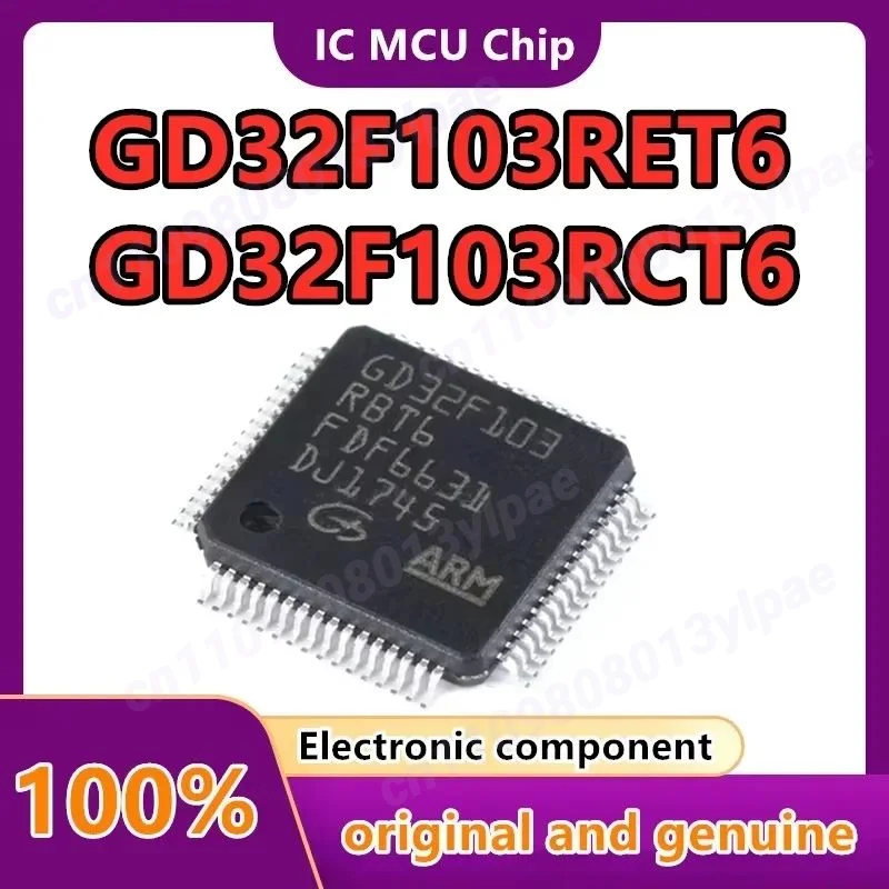 

10 шт. GD32F103C8T6 GD32F103CBT6 GD32F103R8T6 GD32F103RBT6 GD32F103RCT6 GD32F103RET6 GD32F103VCT6 GD32F103VET6 GD32F103 IC MCU