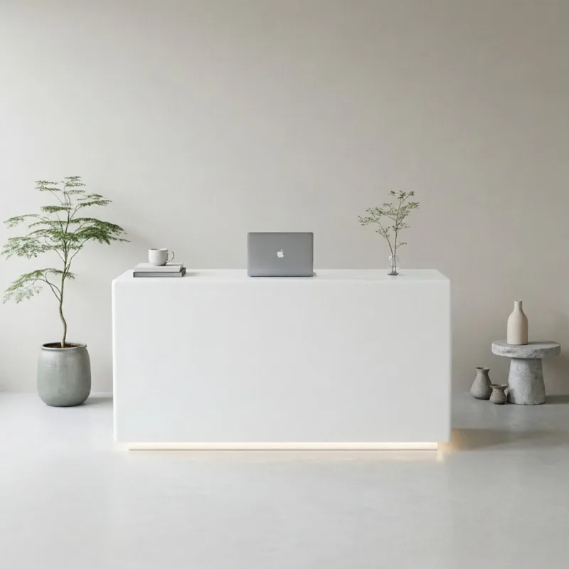 Large Aesthetic Reception Desks Beauty Modern Restaurant Luxury Reception Counter Commercial Events Rezeption Theke Furniture
