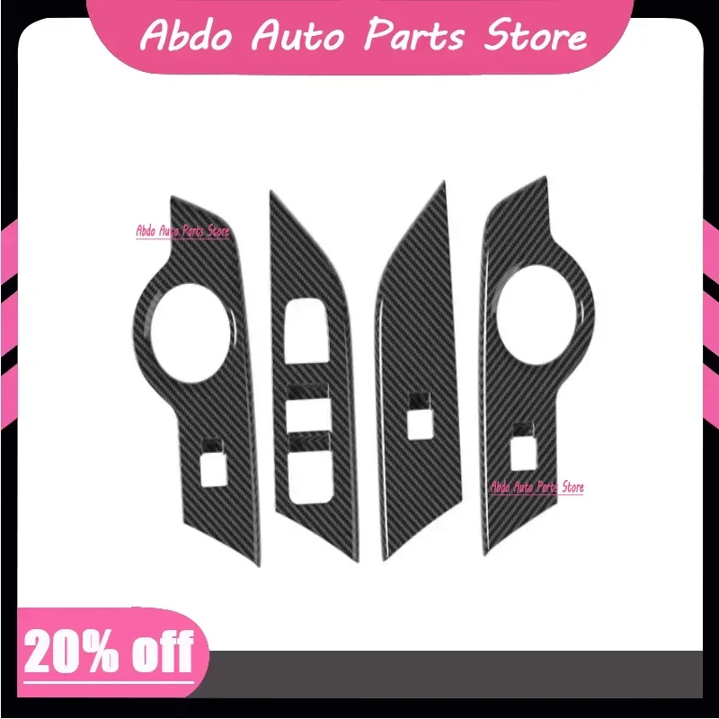 ABDO LHD  For Toyota CHR C-HR 2024 2025 interior accessories ABS door armest window rise switch cover glass lift buttton panle c