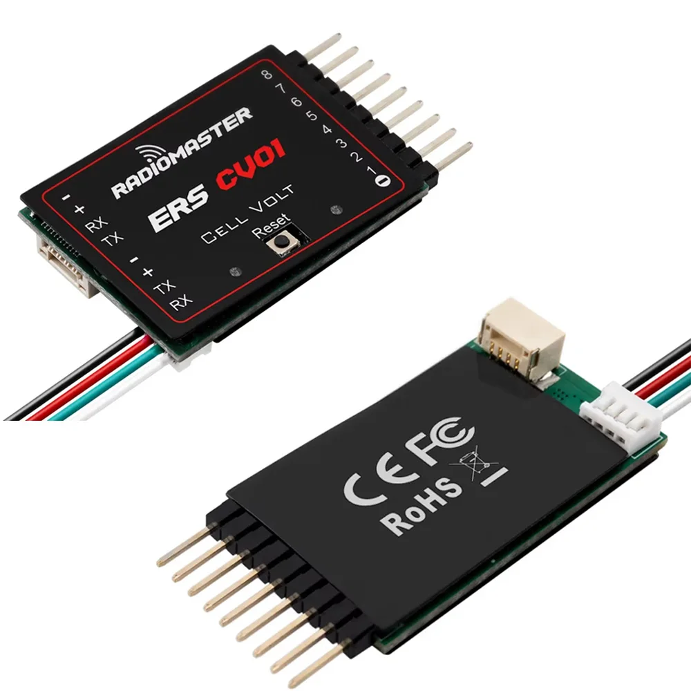 Radiomaster ERS CV01 Precision Cell Voltage Sensor Compatible ExpressLRS PWM Receivers