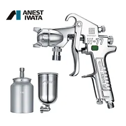 Original Japan ANEST IWATA Paint Spray Gun W-71 W-77 Pneumatic Tools Professional Sprayer Guns for Cars W71 Automotive