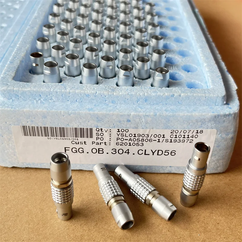 FGG.0B.304 imported LEMO 4 core, connector FGG.0B.304.CLYD56 genuine,