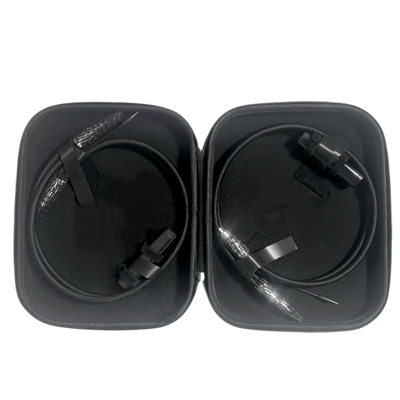 Dragon Rca Kabel Puur Zilver Massief Core Hifi Audiosignaalkabel Hi-End 2 Rca Naar 2 Rca Verbindingskabels Met Doos